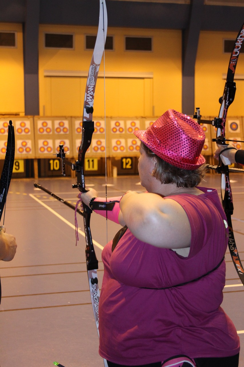 Les archers de la savoureuse au 24H internationales de Belfort 2015.